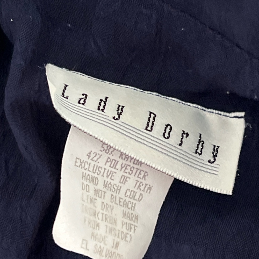 Navy Floral Embroidered Maxi Dress - Picture 3 of 5